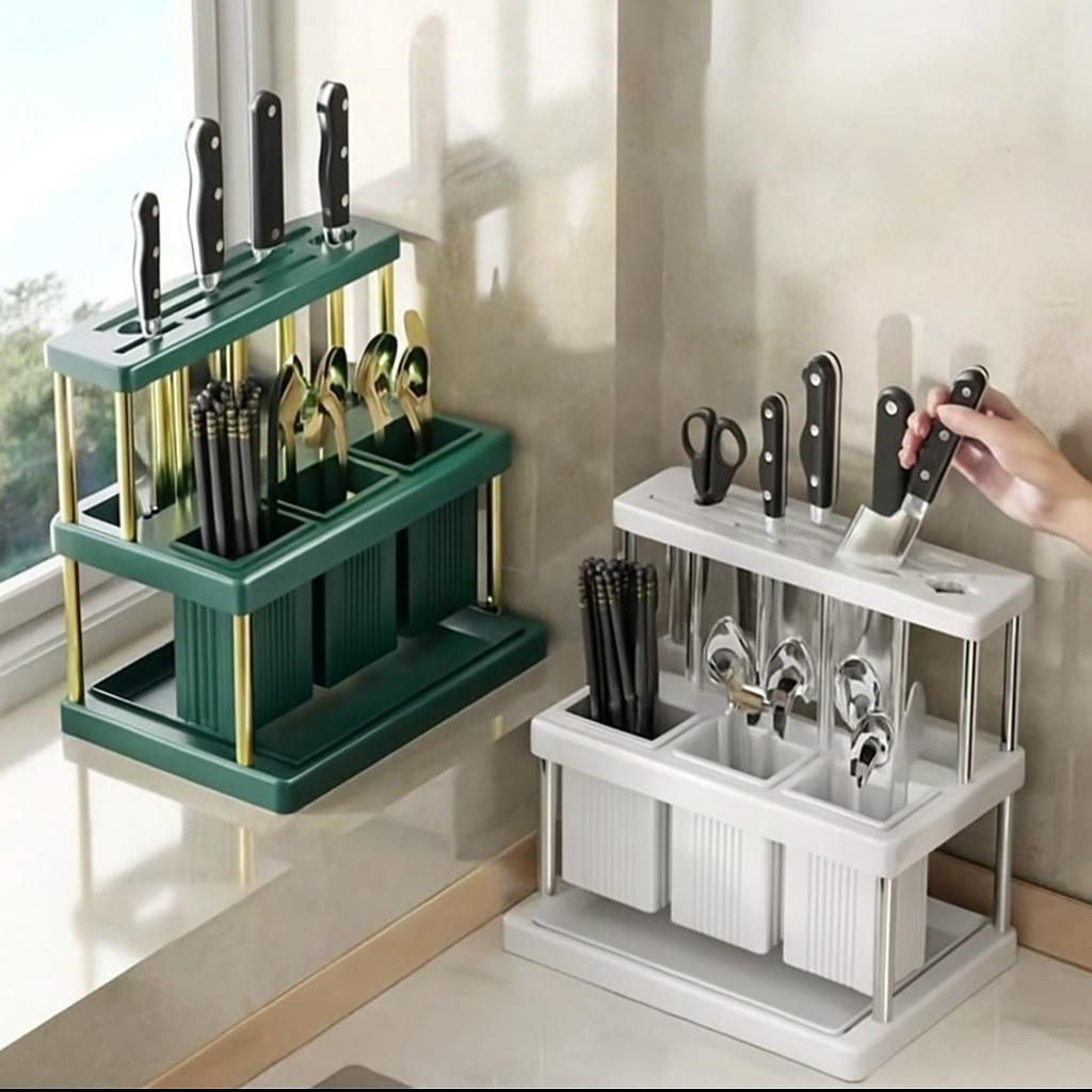 Organizador de cuchillos y tenedores